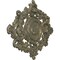 Ekena Millwork Katheryn Ceiling Medallion, Hand-Painted Witch Hazel Crackle, 22 1/2"W x 30 3/8"H x 1 1/2"P CM30KTWHC - alternate 4
